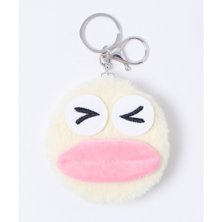 イエロー | くちびるモンスターぬいぐるみミラーキーホルダー | WEGO【WOMEN】