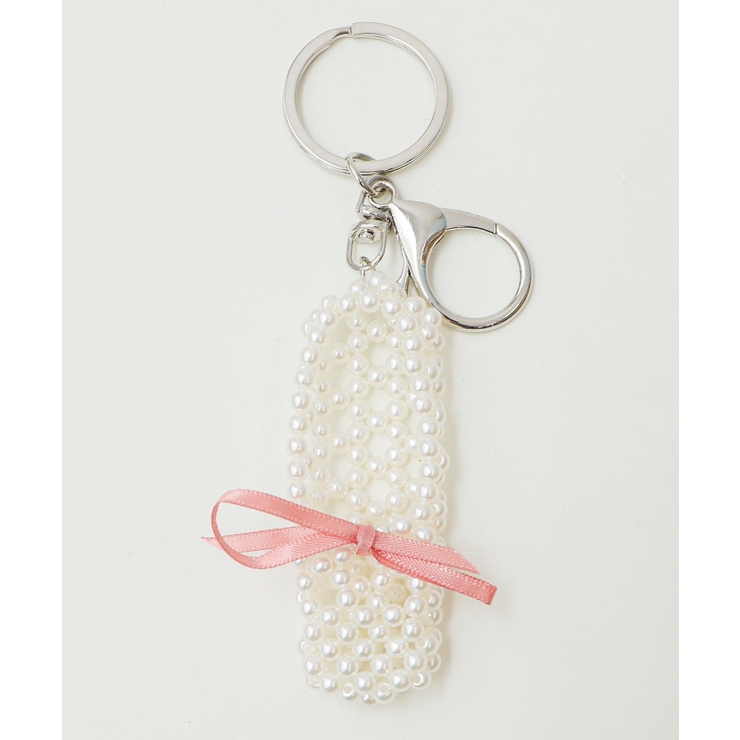 ホワイト | トウシューズビーズキーホルダー | WEGO【WOMEN】