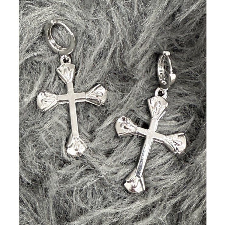 柄2 | LBIGクロスピアス | WEGO【WOMEN】