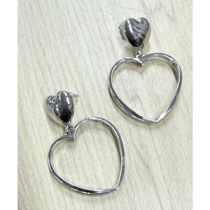 LBIGモチーフピアス | WEGO【WOMEN】 | 詳細画像2 