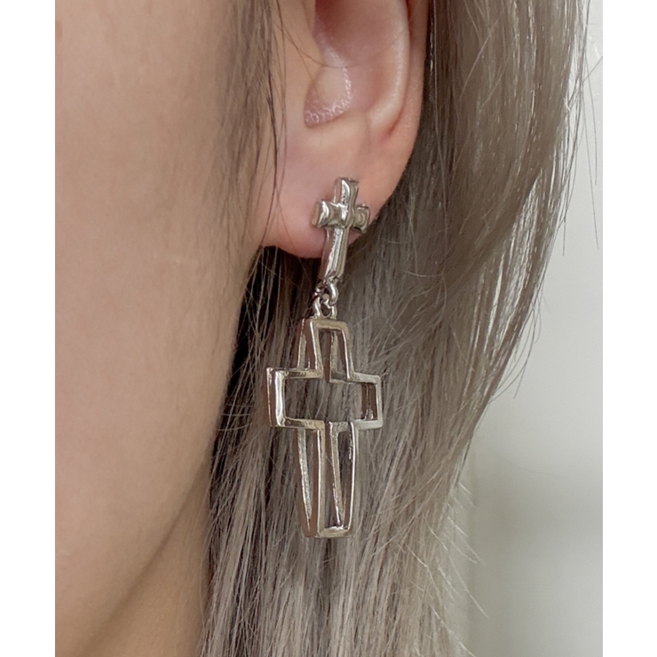 LBIGモチーフピアス | WEGO【WOMEN】 | 詳細画像6 