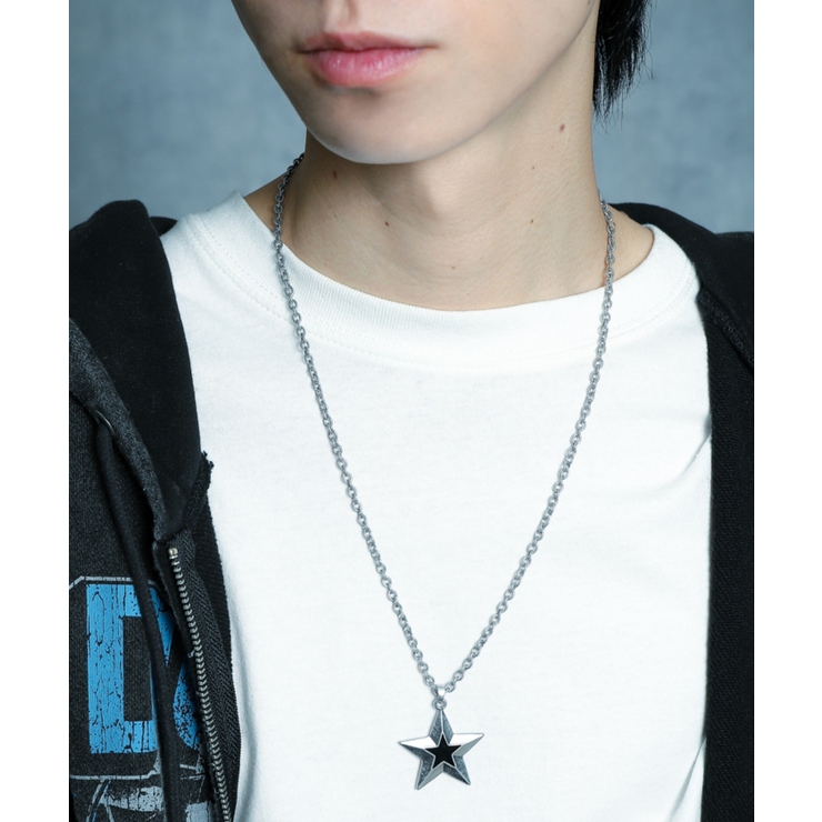 MBIGモチーフネックレス | WEGO【MEN】 | 詳細画像2 