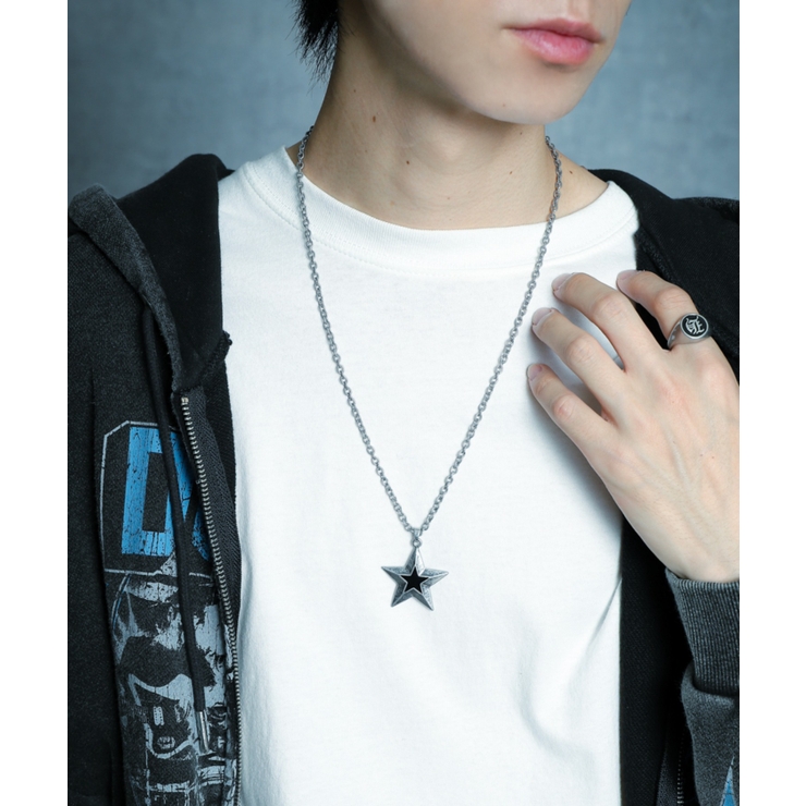 MBIGモチーフネックレス | WEGO【MEN】 | 詳細画像3 