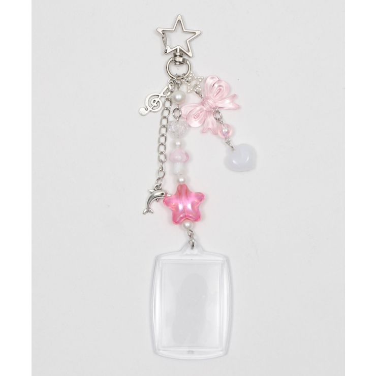 柄1 | ビーズIDフォトケースキーホルダー | WEGO【WOMEN】