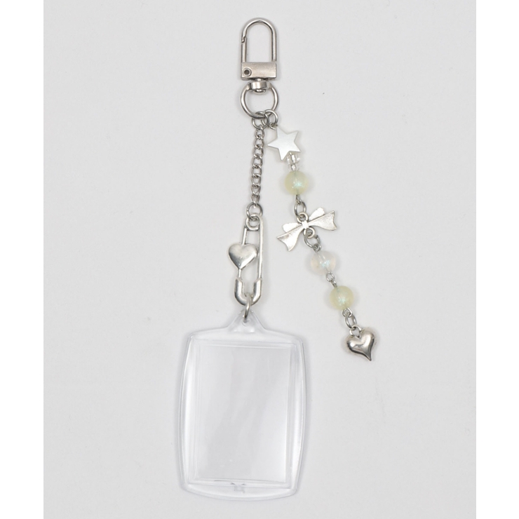 柄10 | ビーズIDフォトケースキーホルダー | WEGO【WOMEN】