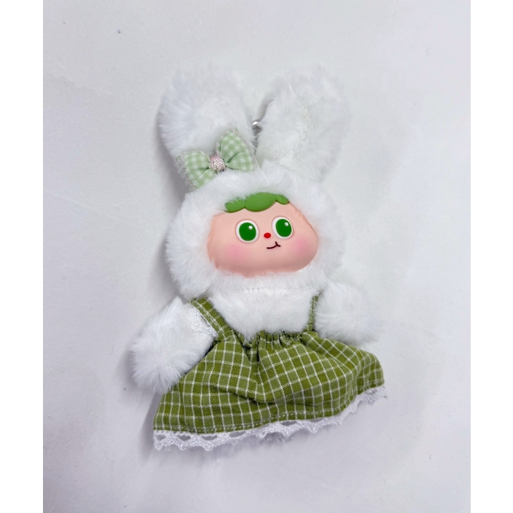 ホワイト | ぷっくりメロメロうさちゃんぬいぐるみキーホルダー | WEGO【WOMEN】