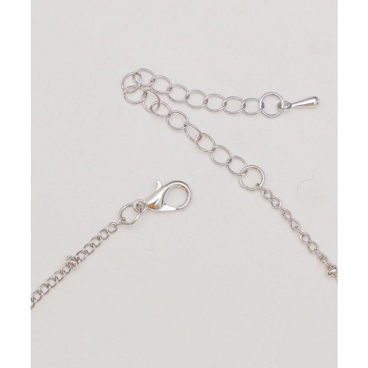 Lハートストーンダブルチャームネックレス | WEGO【WOMEN】 | 詳細画像9 