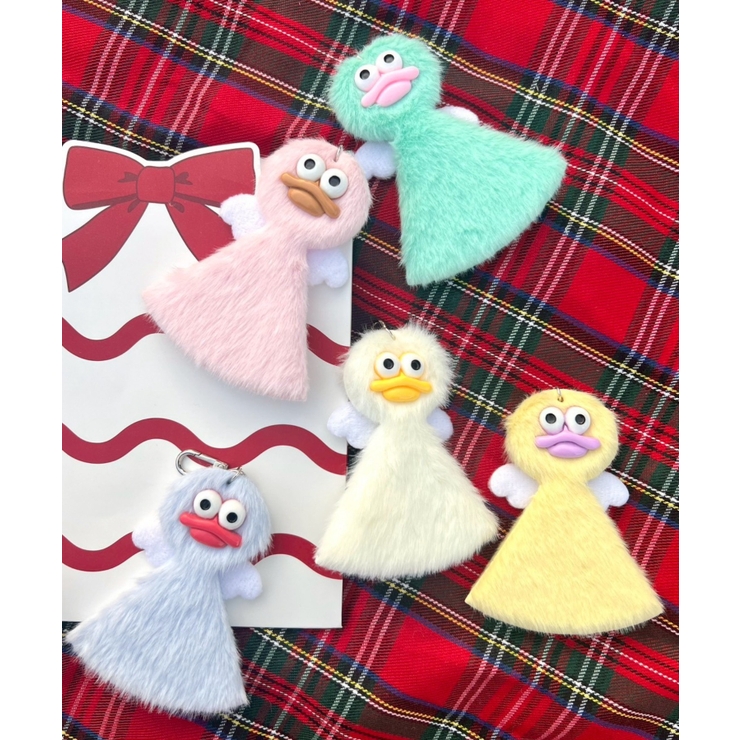 メリーハピネスエンジェルモンスターぬいぐるみキーホルダー | WEGO【WOMEN】 | 詳細画像4 