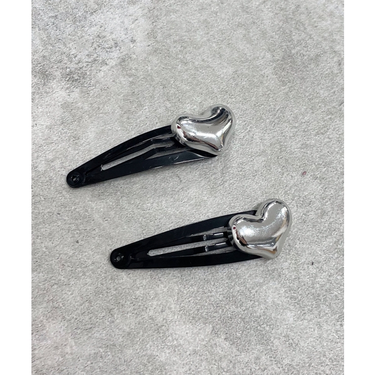 柄1 | L2Pメタルモチーフパッチンピン | WEGO【WOMEN】