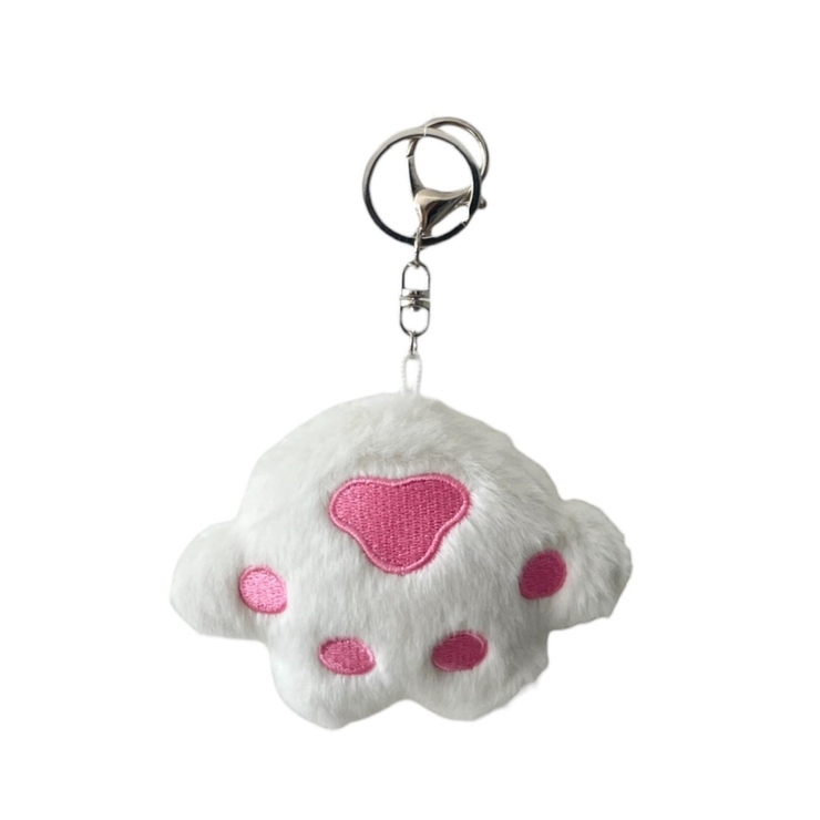 ホワイト | にくきゅうぬいぐるみキーホルダー | WEGO【WOMEN】
