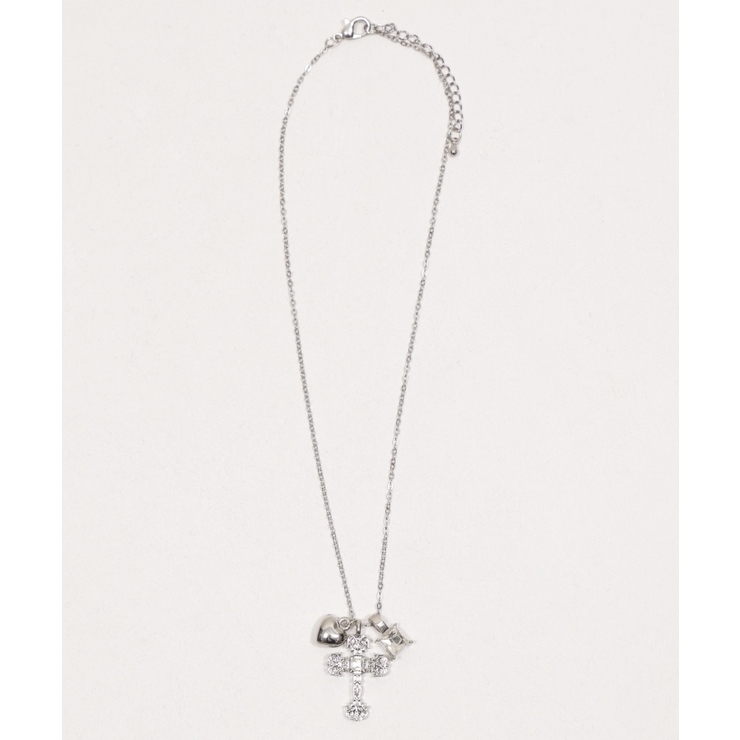 L3Pモチーフクロスネックレス | WEGO【WOMEN】 | 詳細画像6 