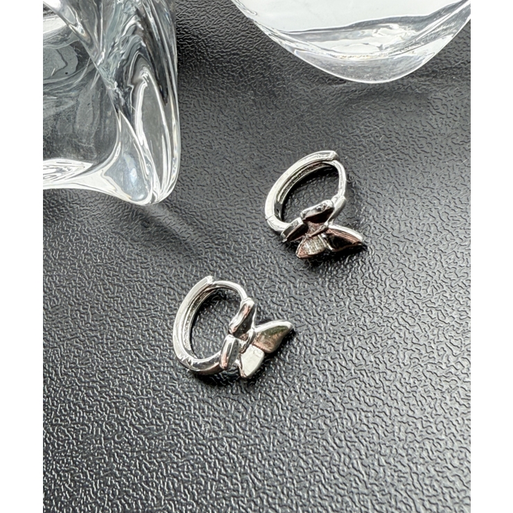 柄4 | L2Pモチーフフープピアス | WEGO【WOMEN】