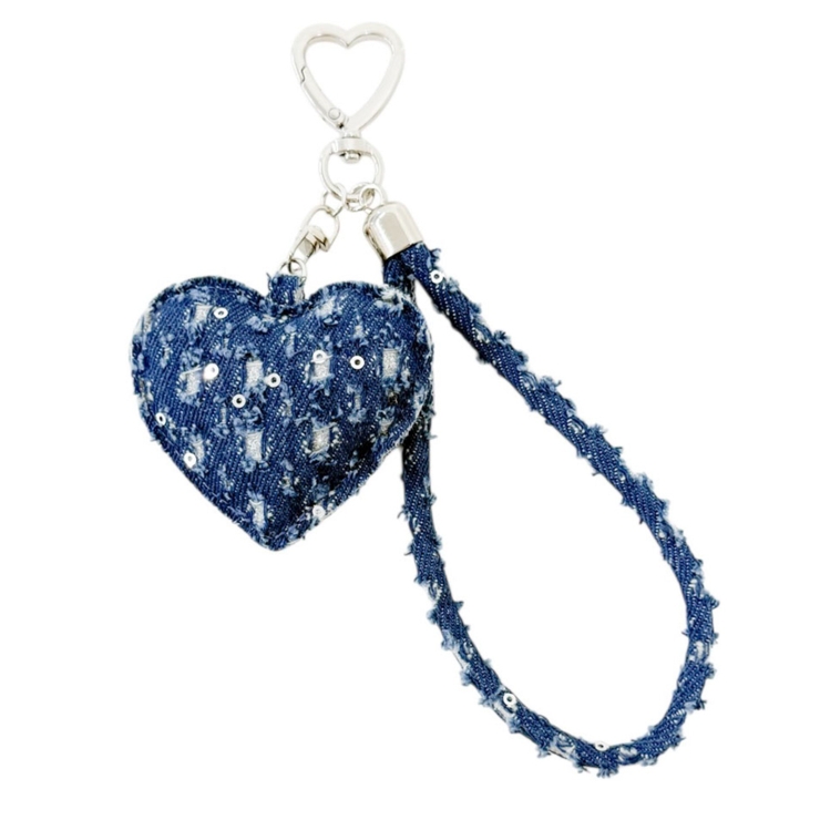 柄3 | ハートデニムキーホルダー | WEGO【WOMEN】