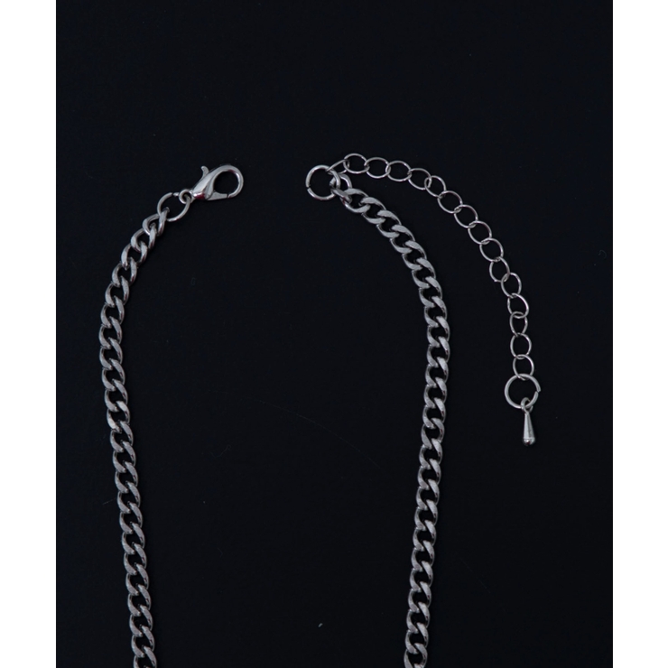 Mダイヤモチーフレイヤードネックレス | WEGO【MEN】 | 詳細画像8 