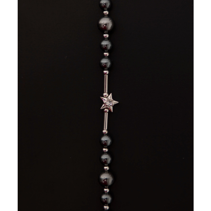 Mミニモチーフビーズネックレス | WEGO【MEN】 | 詳細画像7 