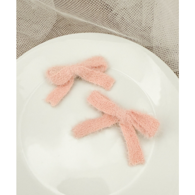ライトピンク | L2Pシャギーリボンクリップ | WEGO【WOMEN】