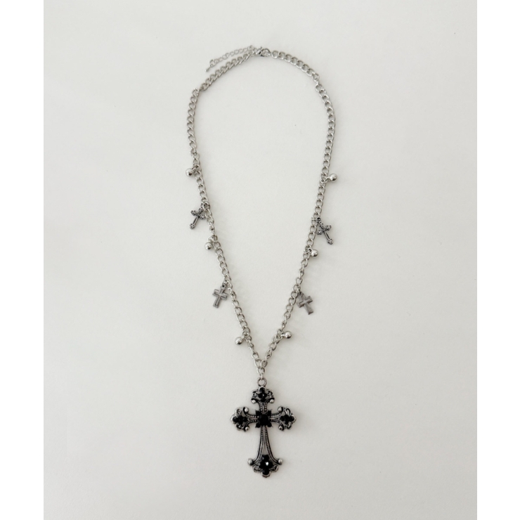 LBIGクロスチャームネックレス | WEGO【WOMEN】 | 詳細画像2 