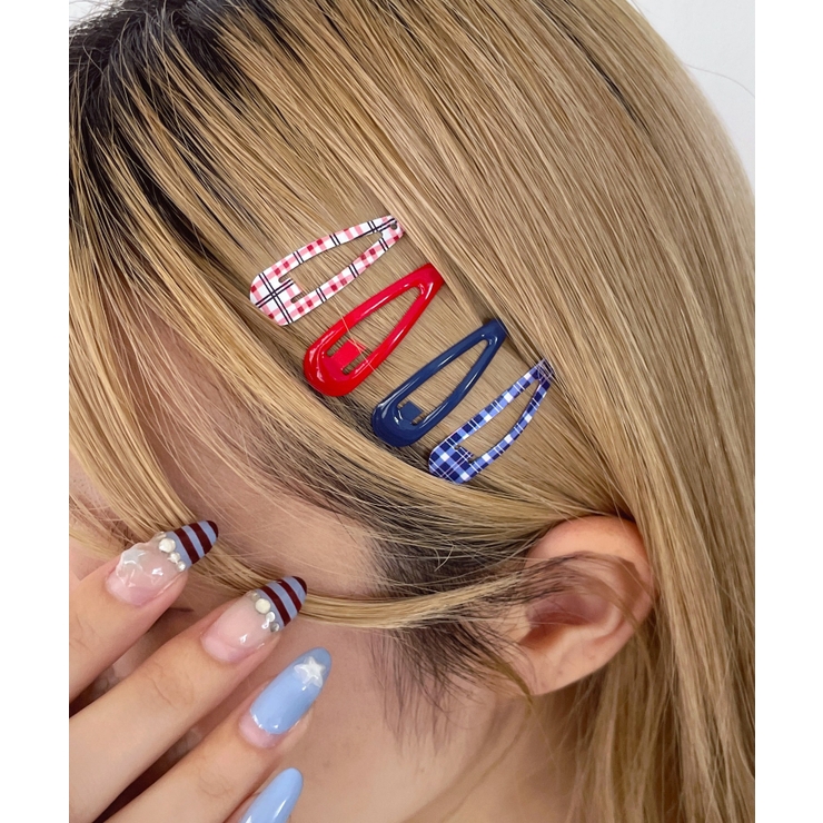 柄4 | L8Pアソートパッチンピン | WEGO【WOMEN】