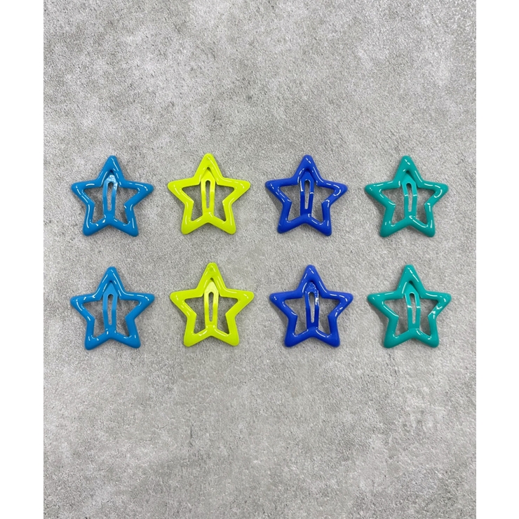 柄3 | L8Pカラーモチーフパッチンピン | WEGO【WOMEN】