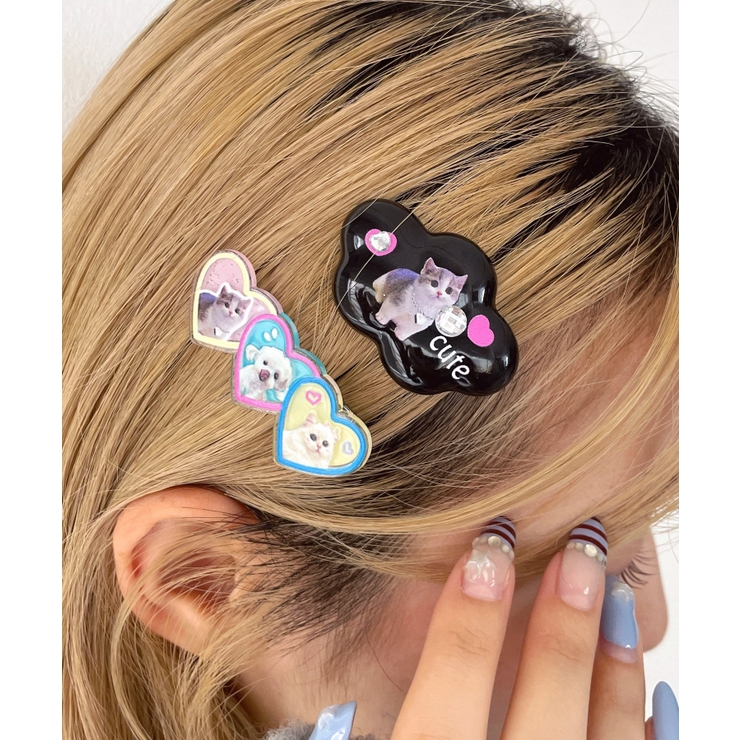 柄2 | L2Pフォトプリントクリップ | WEGO【WOMEN】