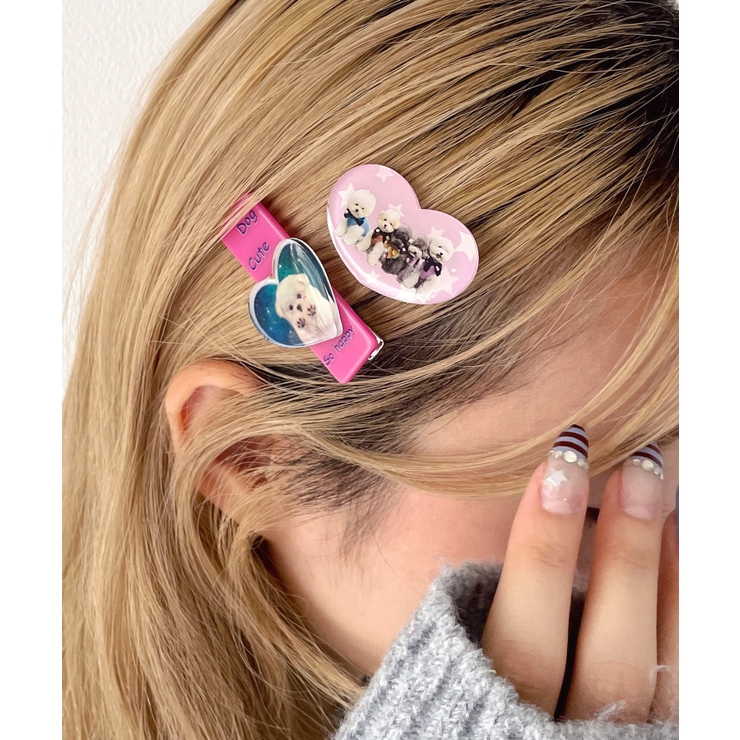 柄3 | L2Pフォトプリントクリップ | WEGO【WOMEN】