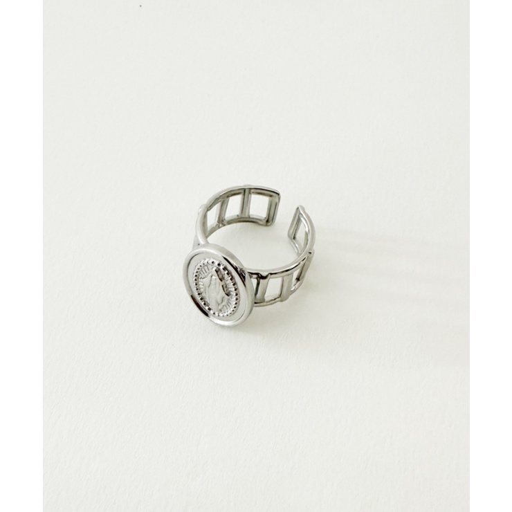 柄1 | Lステンレスモチーフリング1 | WEGO【WOMEN】