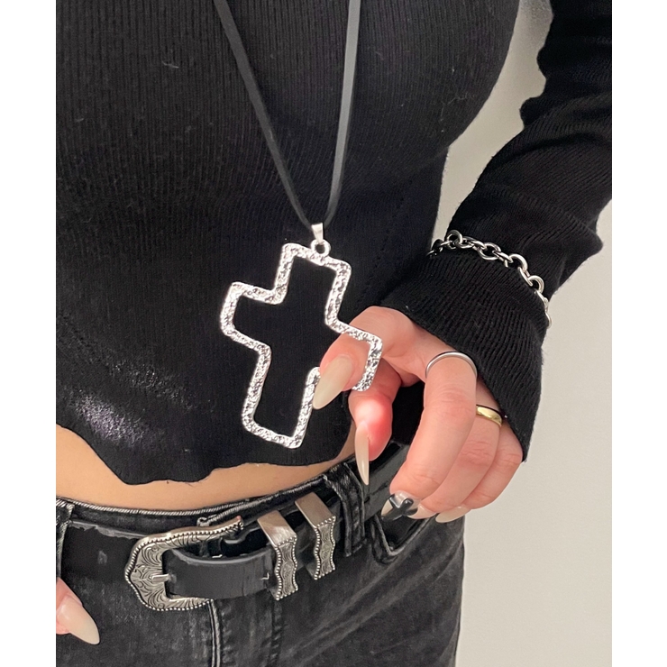 LBIGクロスコードネックレス | WEGO【WOMEN】 | 詳細画像2 