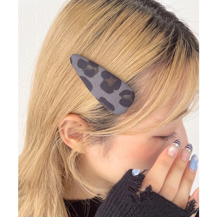 柄3 | Lレオパードパッチンピン | WEGO【WOMEN】