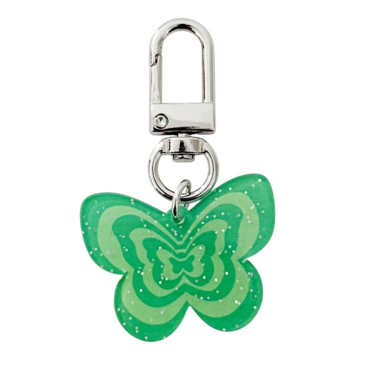 グリーン | カラフルバタフライキーホルダー | WEGO【WOMEN】
