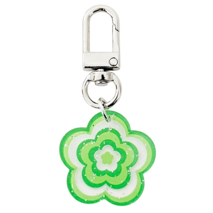 グリーン | カラフルフラワーキーホルダー | WEGO【WOMEN】