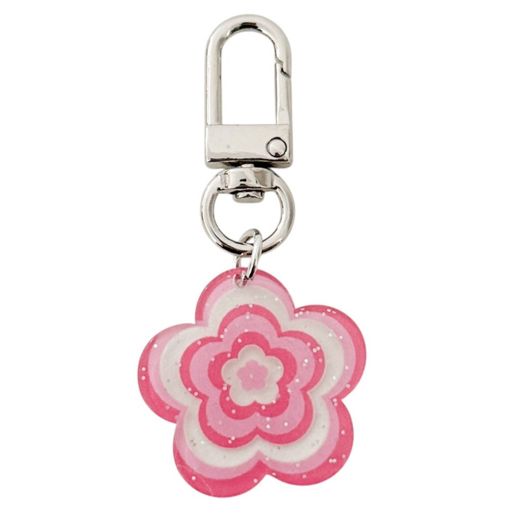 ショックピンク | カラフルフラワーキーホルダー | WEGO【WOMEN】