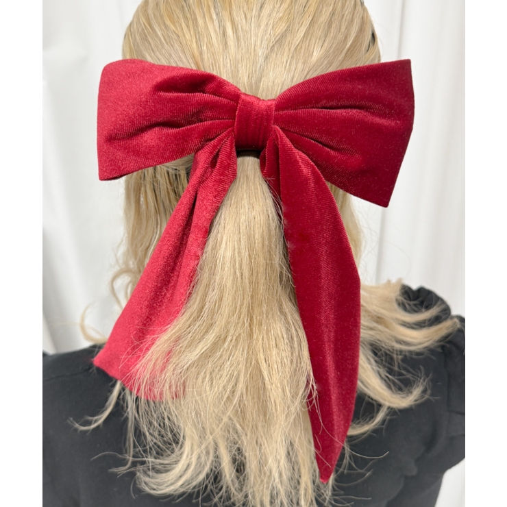 LベロアBIGリボンバレッタ | WEGO【WOMEN】 | 詳細画像5 