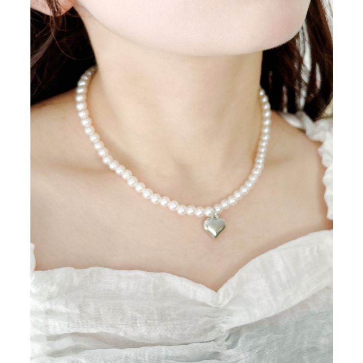 Lモチーフトップパールネックレス | WEGO【WOMEN】 | 詳細画像5 