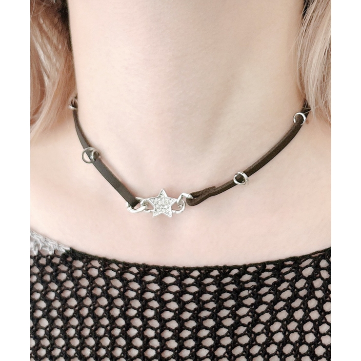 柄2 | LキラモチーフPUチョーカー | WEGO【WOMEN】