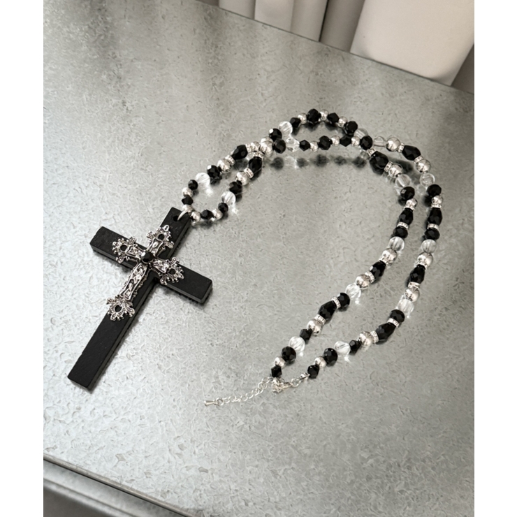 LBIGクロスビーズチェーンネックレス | WEGO【WOMEN】 | 詳細画像2 