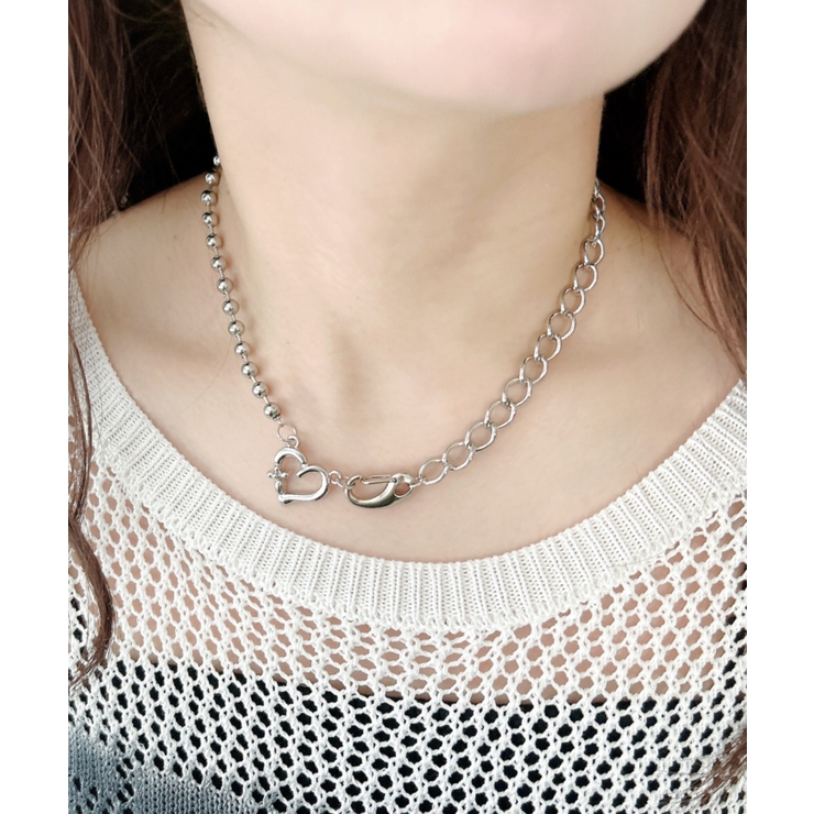 Lカラビナモチーフネックレス | WEGO【WOMEN】 | 詳細画像1 