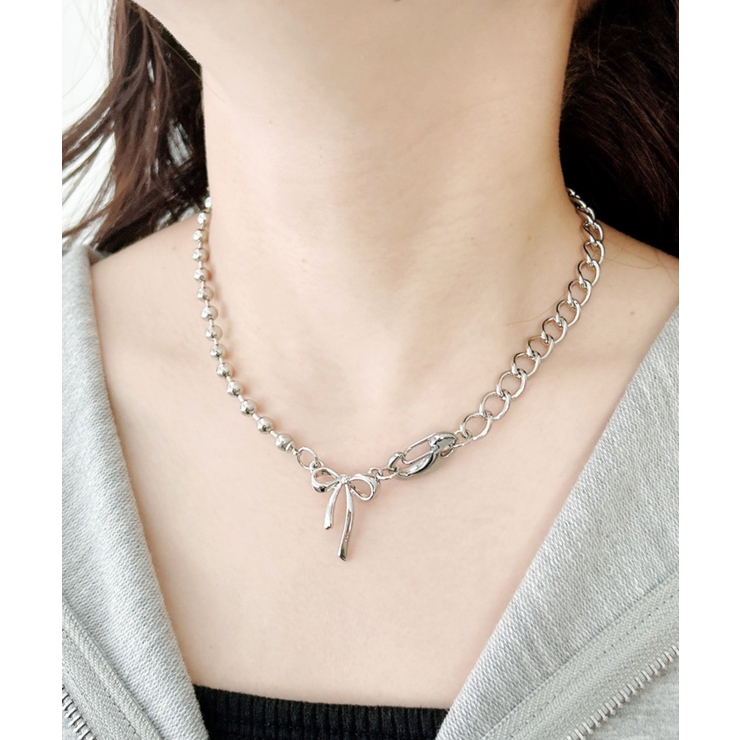 柄3 | Lカラビナモチーフネックレス | WEGO【WOMEN】