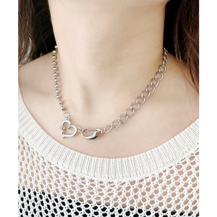 Lカラビナモチーフネックレス | WEGO【WOMEN】 | 詳細画像3 