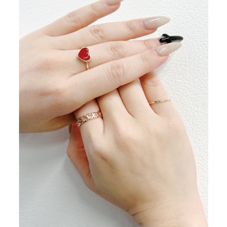 L3Pラメモチーフリング | WEGO【WOMEN】 | 詳細画像3 