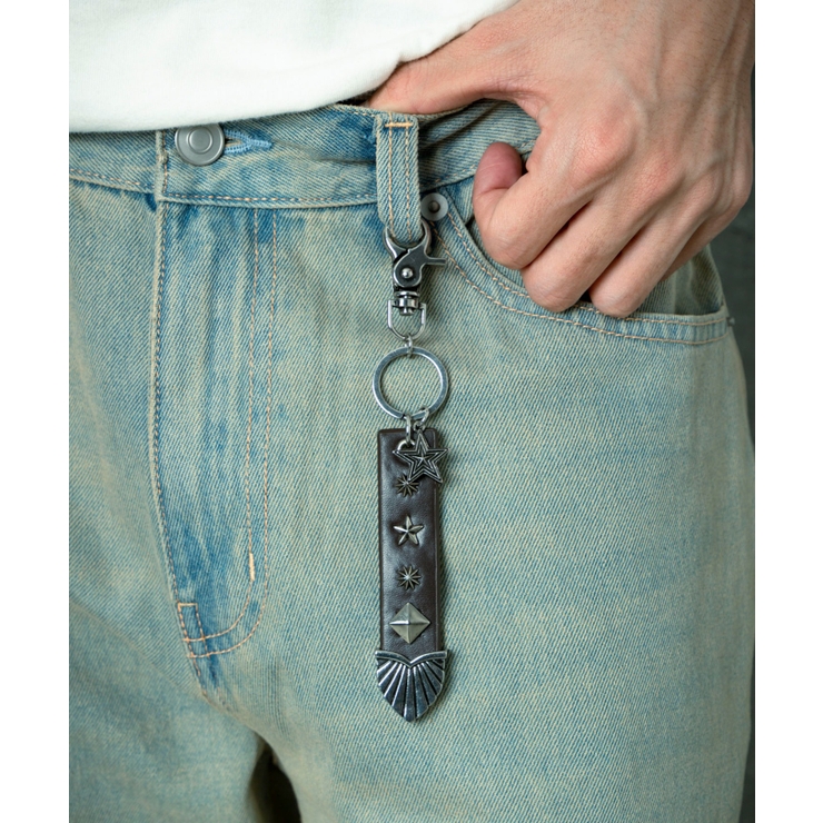 Mウエスタンデザインスタッズキーチェーン | WEGO【MEN】 | 詳細画像1 