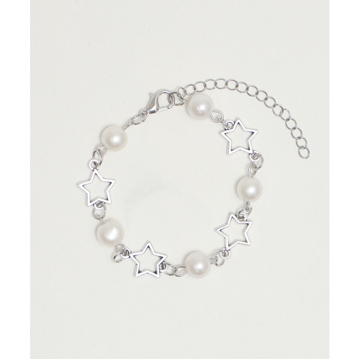 ホワイト | Lパールスターブレス | WEGO【WOMEN】