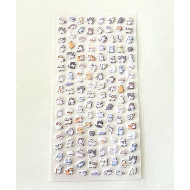 柄1 | ちびぷっくりあにまるステッカー | WEGO【WOMEN】