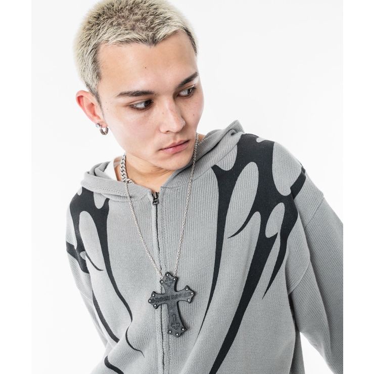 MPUエンボスロゴクロスネックレス | WEGO【MEN】 | 詳細画像12 