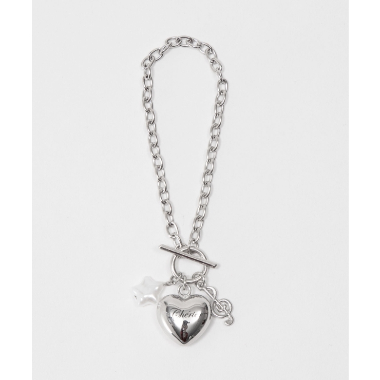 Lハートモチーフチャームブレス | WEGO【WOMEN】 | 詳細画像6 