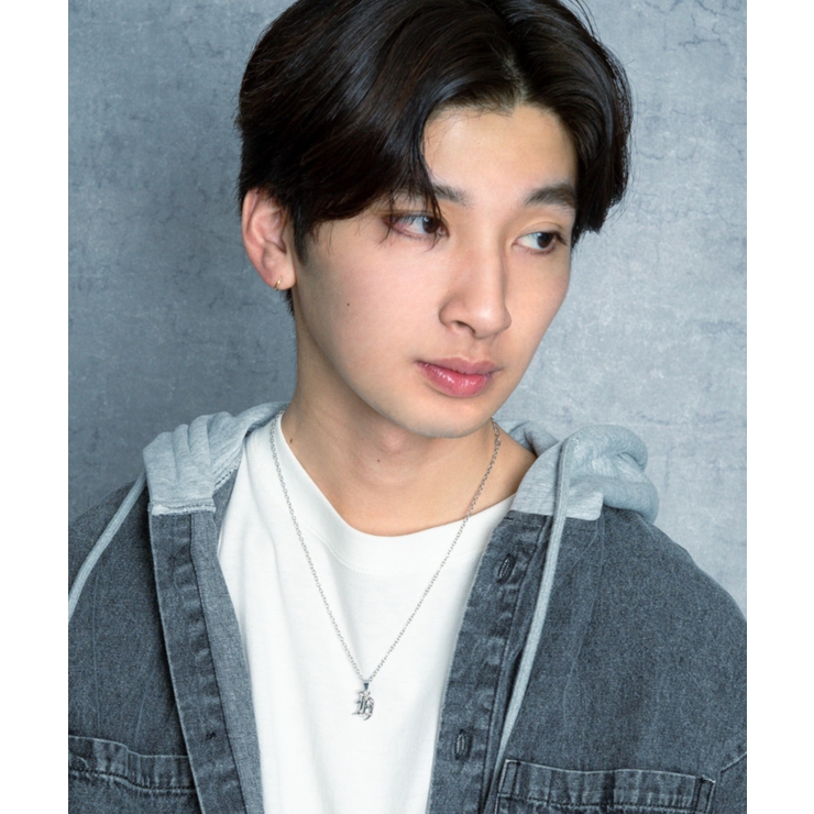 Mイニシャルネックレス | WEGO【MEN】 | 詳細画像3 