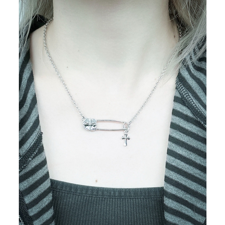 Lスセーフティピンモチーフネックレ | WEGO【WOMEN】 | 詳細画像2 