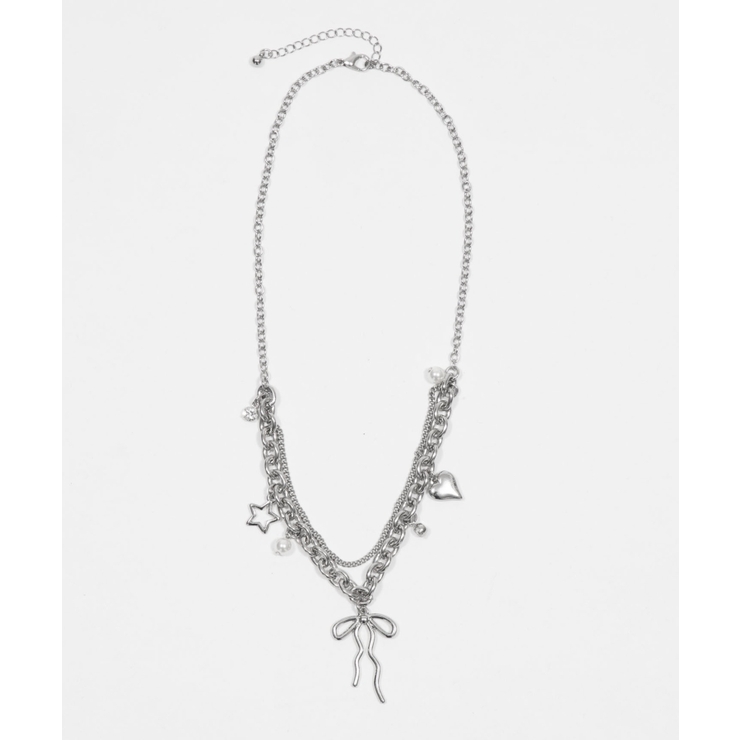 Lマルチチャームダブルネックレス | WEGO【WOMEN】 | 詳細画像6 