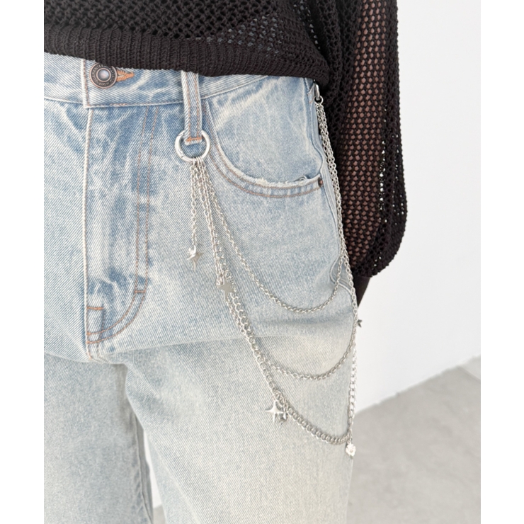 LパールMIXチャームウォレットチェーン | WEGO【WOMEN】 | 詳細画像1 