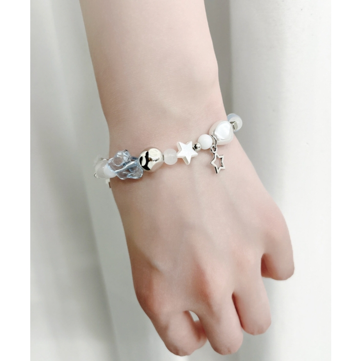 Lスターモチーフビーズブレス | WEGO【WOMEN】 | 詳細画像1 