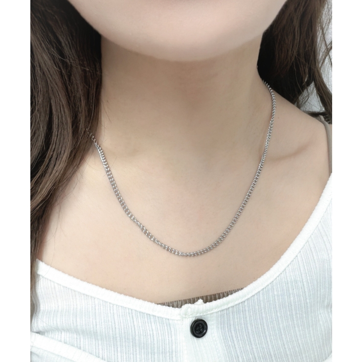 Lシンプルチェーンネックレス | WEGO【WOMEN】 | 詳細画像1 